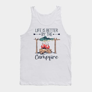 Vintage Mountain Campfire Tank Top